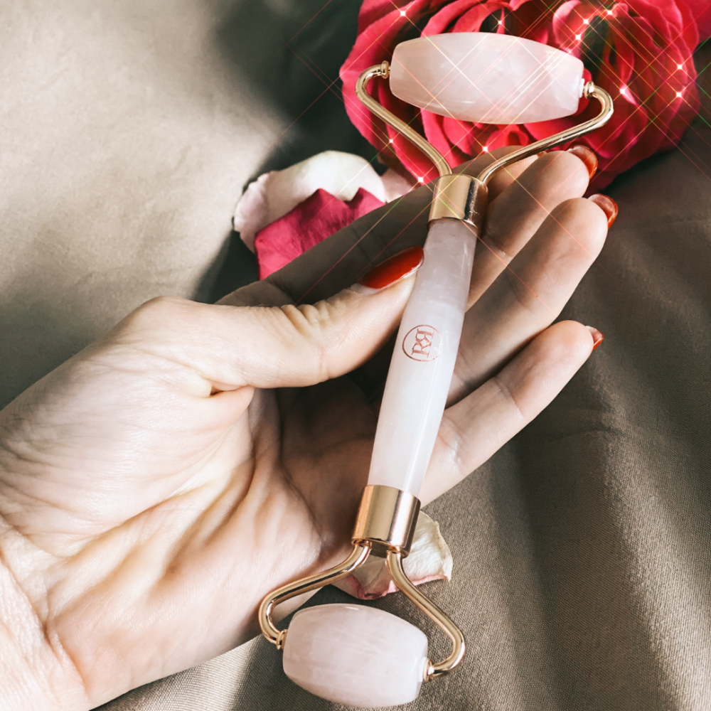 Rose Quartz Facial Roller