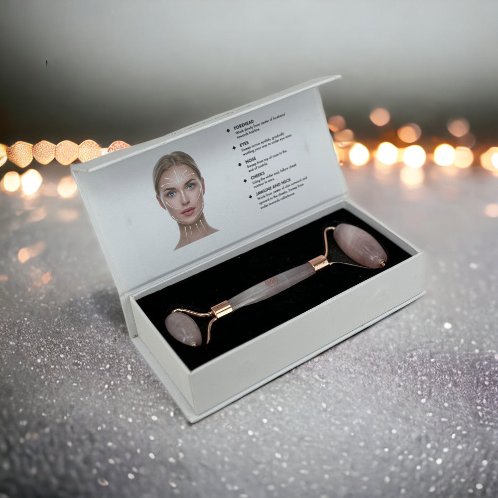 Rose Quartz Facial Roller
