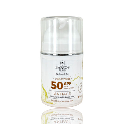 Sunscreen 50 SPF, Anti-aging &amp; Sensitive Skin